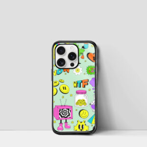 Stripe Print Trippy iPhone Case