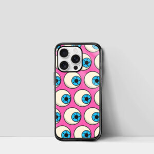 Eyeball Print Groovy iPhone Case