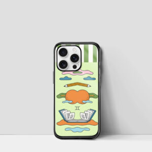 Gemini Zodiac iPhone Glass Case