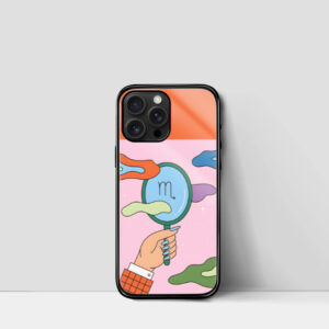 Scorpio Zodiac iPhone Glass Case