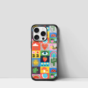 Retro Print Trippy iPhone Case
