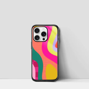 Smudge Wave Groovy iPhone Case