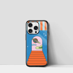 Capricorn Zodiac iPhone Glass Case