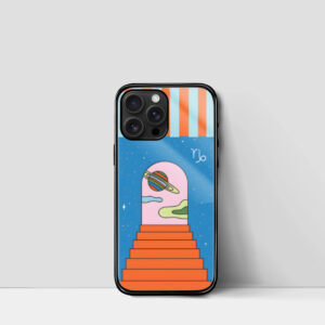 Capricorn Zodiac iPhone Glass Case