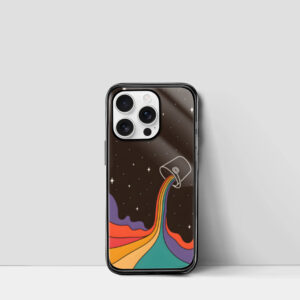 Rainbow Groovy iPhone Case