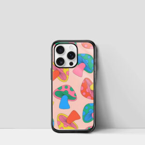 Mushroom Tribe Trippy iPhone Case